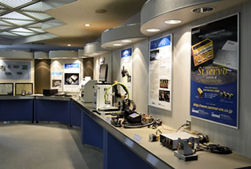 ショールーム サーボコーナー